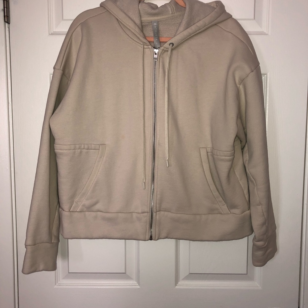 Athleta zip up sweatshirt